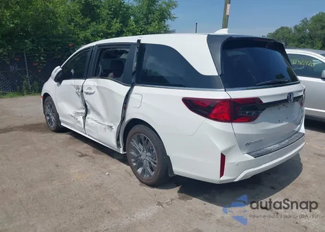 2025 Honda Odyssey Touring from USA, damaged, VIN 5FNRL6H81SB026140